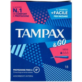 TAMPAX BLUE BOX MINI PZ.18