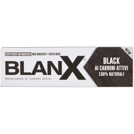 BLANX DENTIFRICIO 75ML.BLACK AI CARBONI ATTIVI 100% NATURALI
