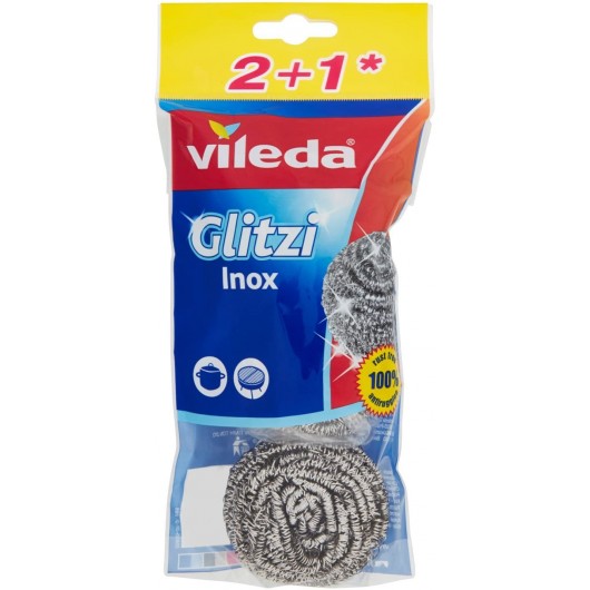 VILEDA GLITZI INOX PZ.2+1