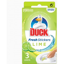 DUCK ANITRA WC FRESH STIKERS LIME PZ.3